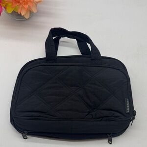 Bagsmart Black Quilted Toiletries Travel Bag BP9211F